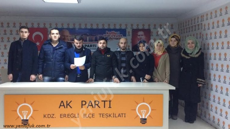 AK GENÇLERDEN HALEP AÇIKLAMASI..