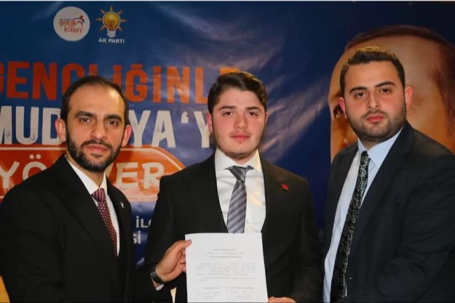 AK Parti Mudanya'da Gençlik Kaan Gürbüz'e emanet