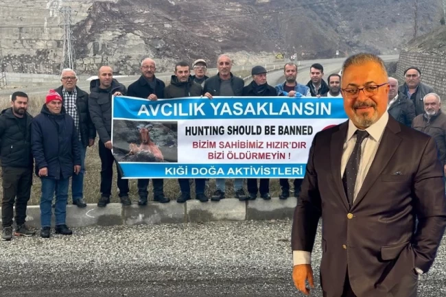 Bingöl Kiğı'da doğa aktivistlerinden avcılığa tepki!