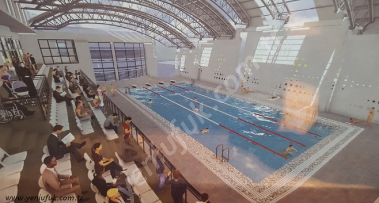 PROJE İHALESİ TAMAM, EREĞLİ'YE YARI OLİMPİK YÜZME HAVUZU GELİYOR..