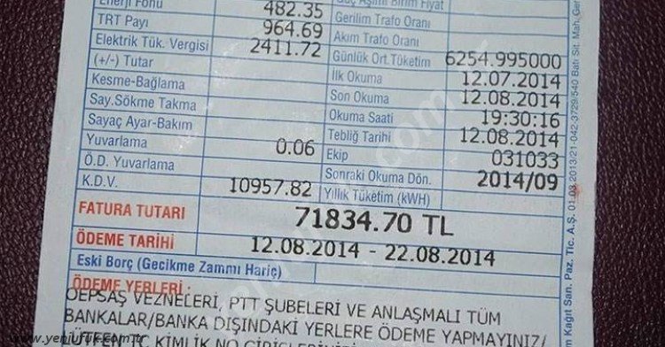 ELEKTRİK FİYATLARINDA TARİHİ REKOR