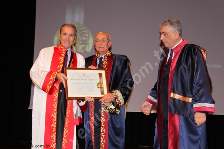 PROF.DR.METİN SÖZENE ONURSAL DOKTORA UNVANI