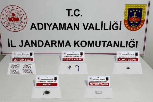 Adıyaman'da uyuşturucu operasyonu: 16 gözaltı