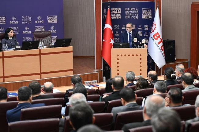 BTSO'da yılın son meclis toplantısı yapıldı