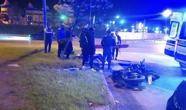 Gülüç'te Trafik Kazası: Motosiklet sürücüsü yaralandı