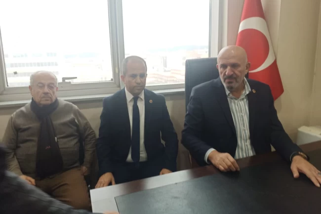 Kadir Delibalta Keşan Muhtarlar Derneği'ni ziyaret etti