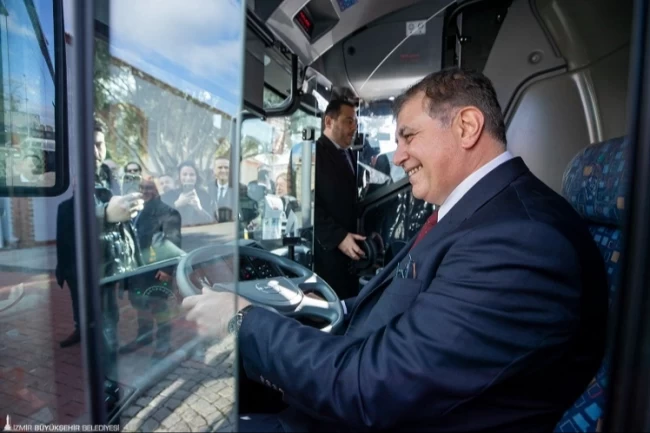 İzmir'de Dinamik Şarjlı Elektrikli Otobüs dönemi başlıyor