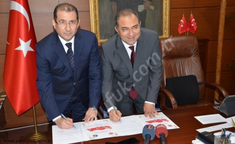 PROTOKOL İMZALADILAR..