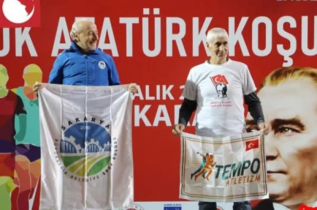 2024'ün son koşusunda ipi Sakaryalı sporcu göğüsledi
