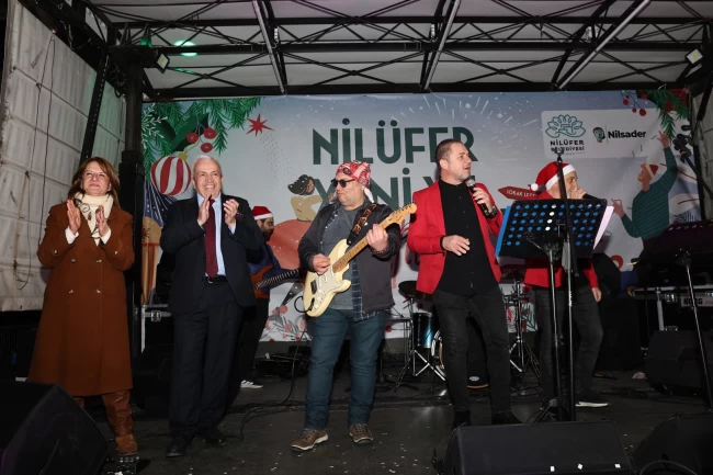 Bursa Nilüfer 2025'i coşku ile karşıladı