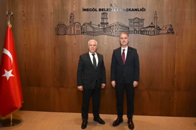 Bozbey'den Başkan Taban'a ziyaret