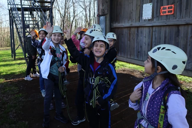Sakarya Büyükşehir'den çocuklara adrenalin ve tecrübe turu