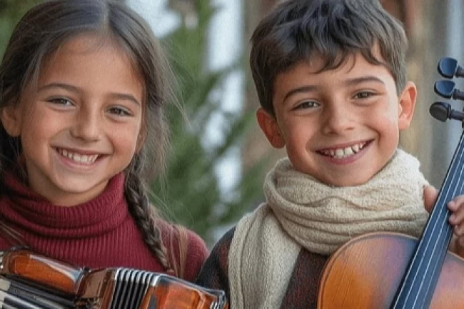 Türkiye'nin en büyük Roman Çocuk Orkestrası kuruluyor