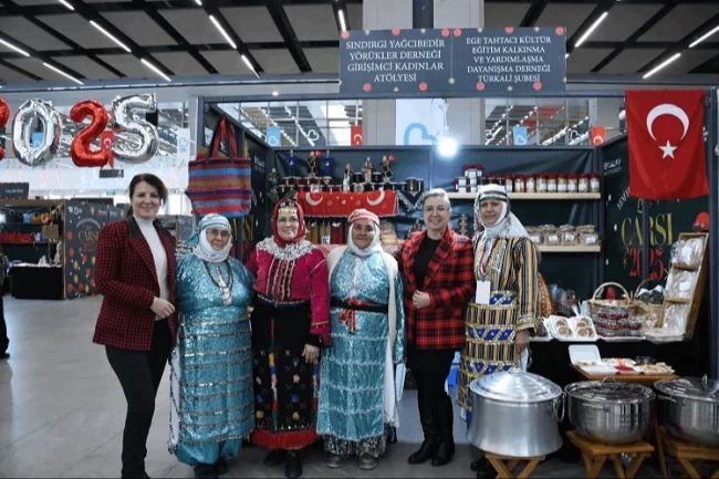 Balıkesirli kadınların el emeği ÇARŞI 2025'te hayat buldu