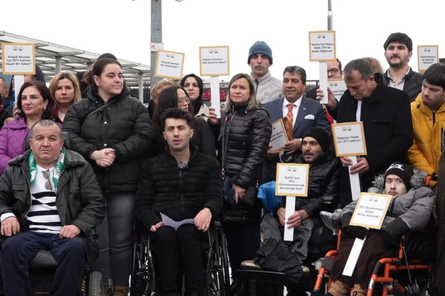 Bursa Osmangazi Kent Konseyi Engelliler Meclisi'nden ÖTV tepkisi