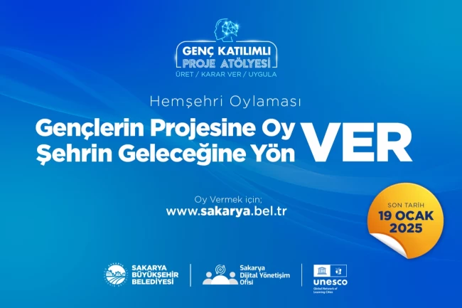 Sakarya'nın yarınlarına ışık olacak fikirleri halk oylamasında