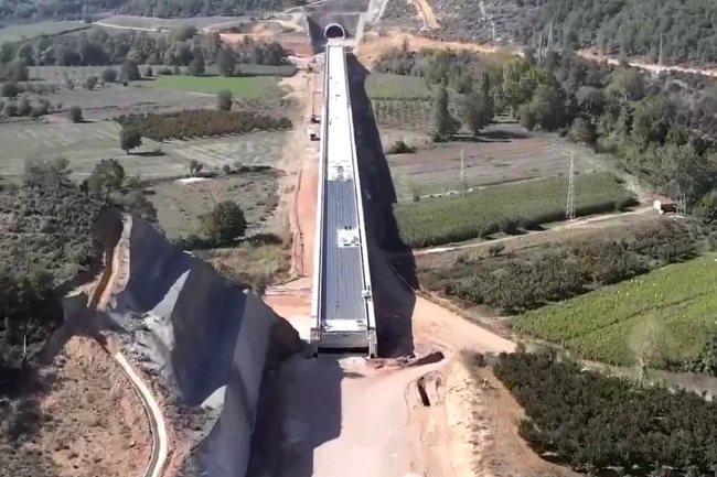 Bursa-Yenişehir-Osmaneli Hızlı Tren Hattı'nda son durum... Yüzde 90 aşıldı!