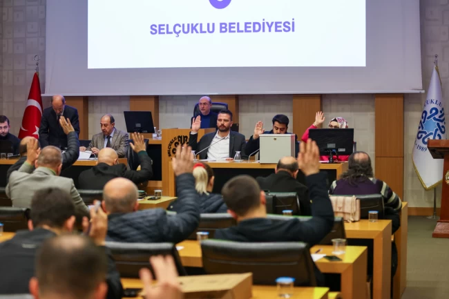 Konya Selçuklu'da yılın ilk meclis toplantısı gerçekleştirildi