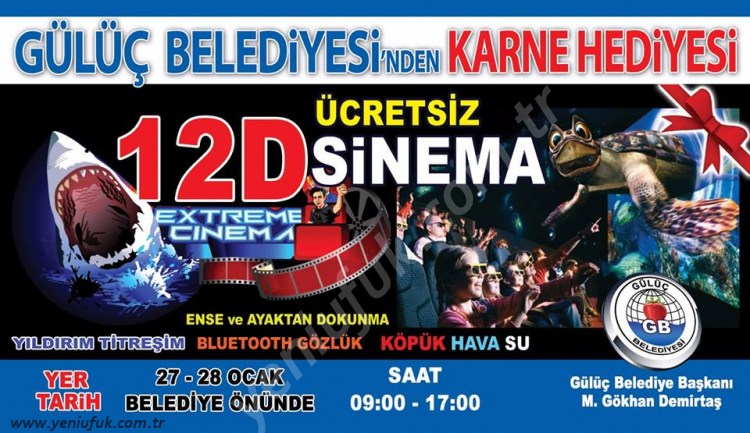 KARNE HEDİYESİ 12D SİNEMA