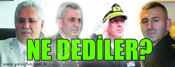 SON DAKİKA..KOMUTANLAR İNKAR ETTİ: MADENOĞLU NE DEDİ?