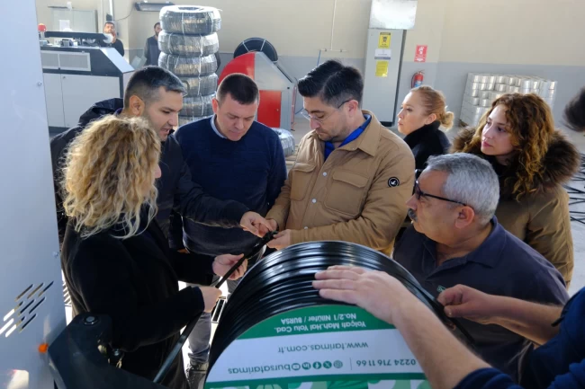 Bursa'nın ‘çiftçiye nefes olacak' yatırımı Balıkesir'e örnek oldu