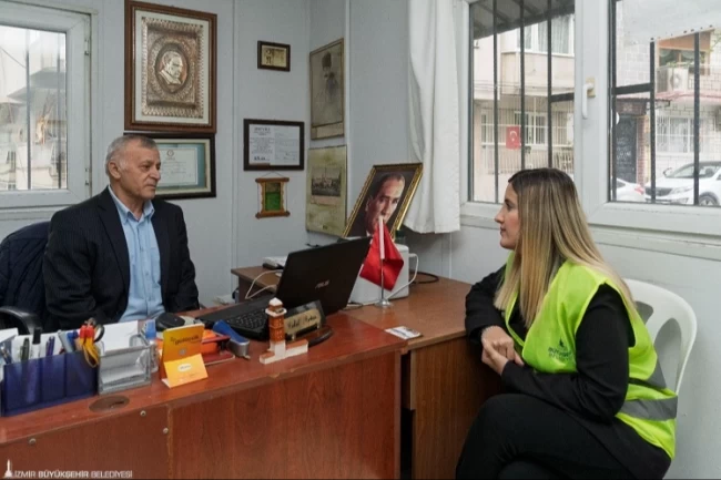 İzmir'in muhtarlarına en anlamlı yeni yıl hediyesi