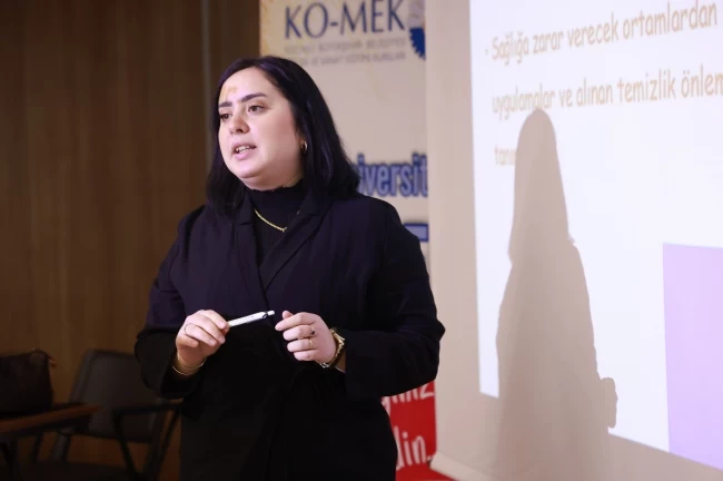 KO-MEK'ten personele hijyen eğitimi