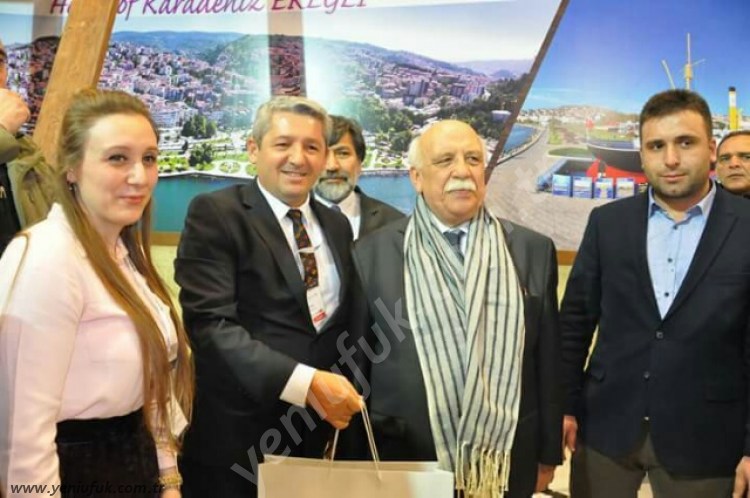 BAKAN AVCI, EREĞLİ STANDINDA..