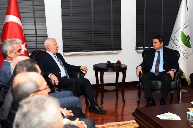 Bursa'da Başkan Aydın ve Başkan Bozbey'den iş birliği vurgusu