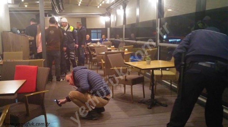 İŞADAMI SİLAHLI SALDIRIDA YARALANDI.