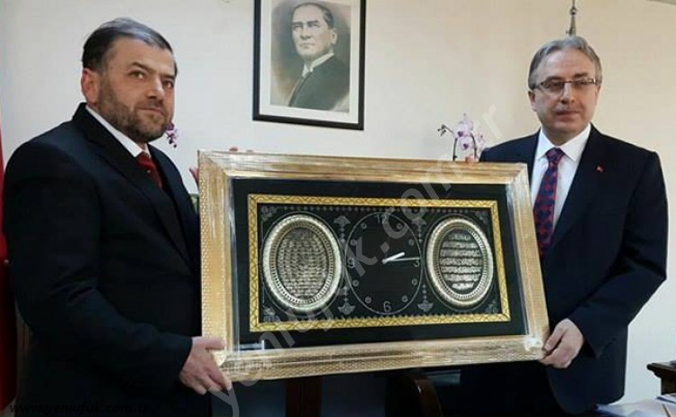 DİN BİR SEN'DEN İL MÜFTÜSÜ CAN'A ZİYARET..