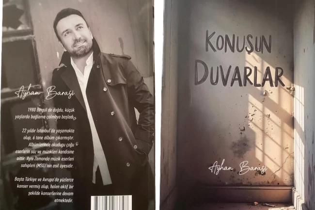 Ayhan Barasi'den ilk şiir kitabı