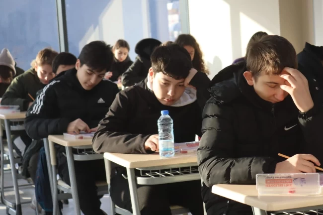 Çınar Akademi'de LGS öncesi sınav heyecanı yaşandı