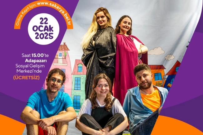 Sakarya'da "Gizemli Bavul" ile tiyatro zamanı