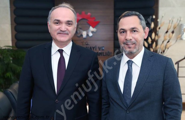 BAŞKAN UYSAL, BAKAN ÖZLÜ'YLE GÖRÜŞTÜ..