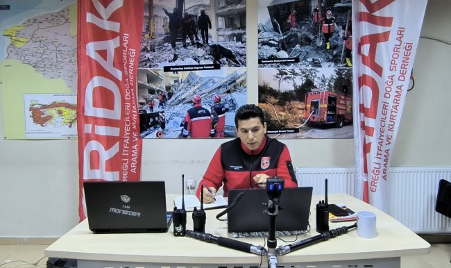 Demirören, Mavi Vatan zoom toplantısına katıldı