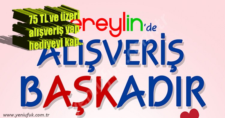 EREYLİN AVM DE KAMPANYALAR BİTMİYOR.