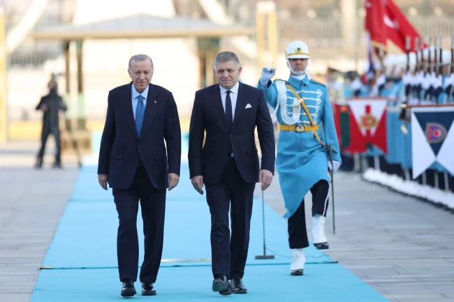 Slovakya Başbakanı Fico Ankara'da... Erdoğan: Önceliğimiz Suriye'nin istikrarı
