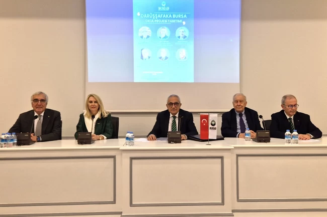 Darüşşafaka Bursa'ya okul için iş insanlarının desteğini bekliyor