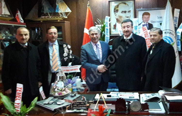 MÜFTÜLÜK PERSONELİNDEN 'HAYIRLI OLSUN' ZİYARETİ..