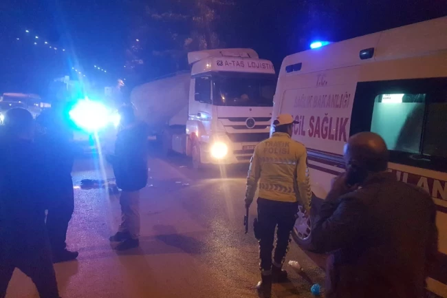 Adıyaman'da tırın çarptığı yaşlı adam ağır yaralandı