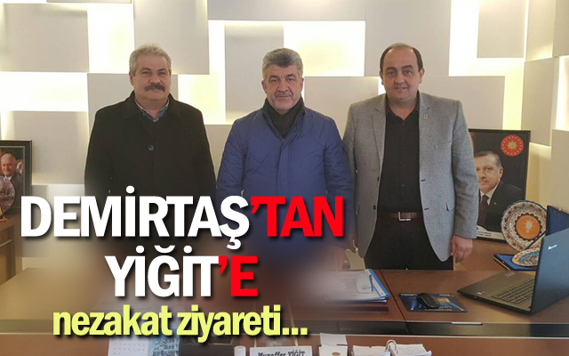 İKİ BAŞKAN BULUŞTU