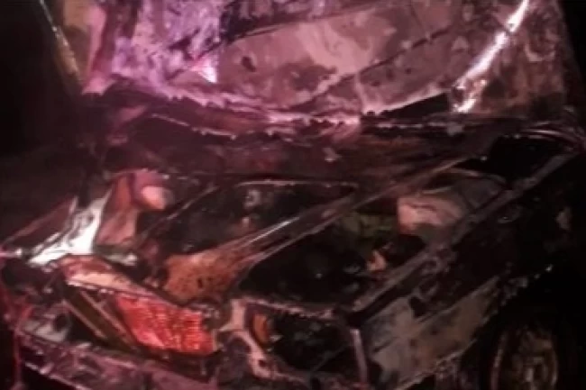 Edirne Keşan'da seyir halinde araç alev aldı!