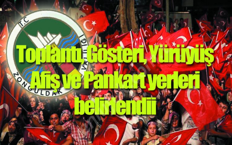 YERLER BELİRLENDİ!..