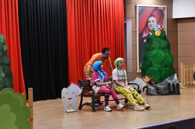 "Mikropsuz Bir Hayat" çocuklarla buluştu