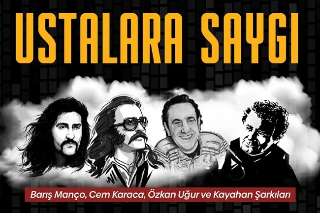 Kocaeli'de "Ustalara Saygı" konseri