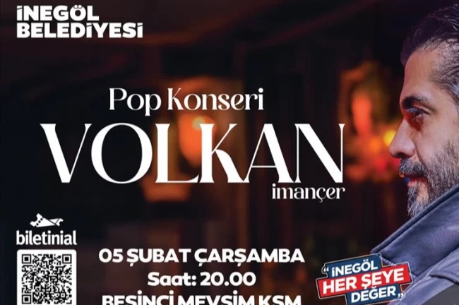 Volkan İmançer İle 90'lar pop konseri biletleri ücretsiz