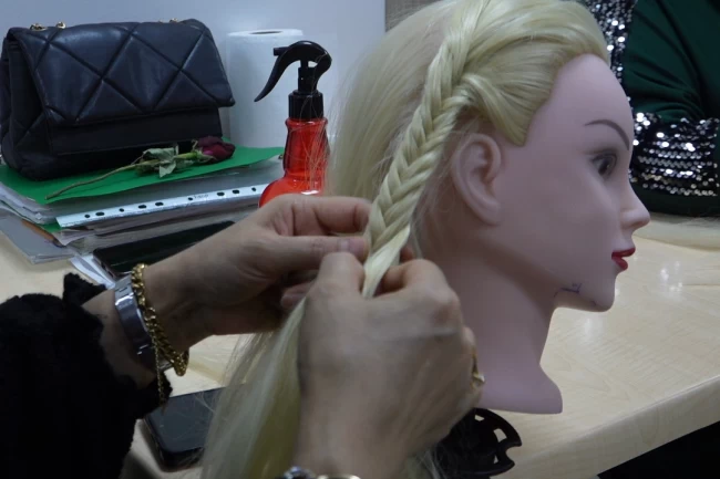 Malatya'da kuaförlük kursuna yoğun ilgi