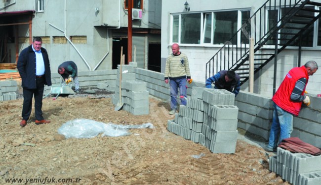 ÇAYBOYU'NDA ÇEVRE DÜZENLEMESİ..