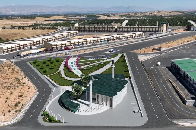 Malatya'da Cami Projesi'nde çalışmalar sürüyor